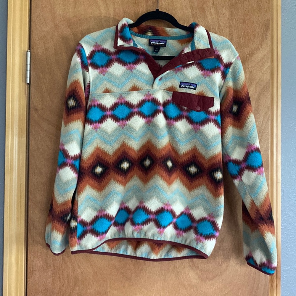Womens Patagonia 1/4 button up